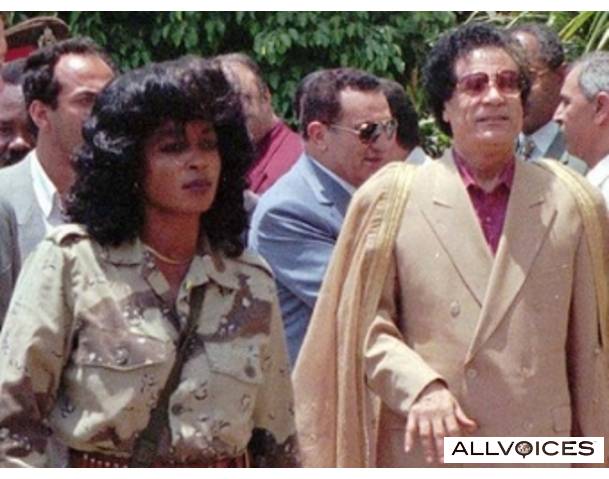 Description: Description: Description: Description: Description: G:\Photos\_Temp\Libya\Khadafi with others none famous\Khadafi-Body guard man disguised as woman.jpg